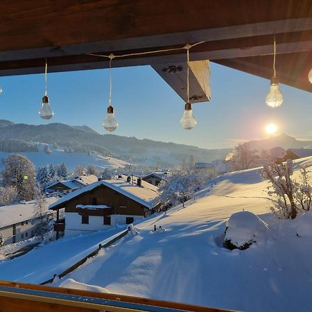 Ferienwohnung - Haus Am Sonnenhang Wertach Luaran gambar